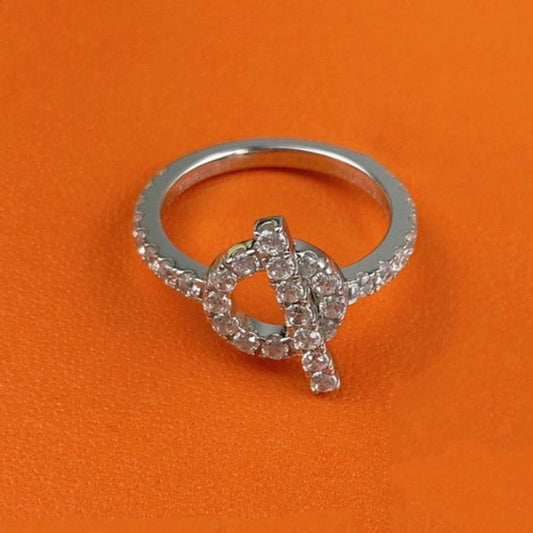 [Lunabriance]ECHAPPEE RING SILVER DIAMOND