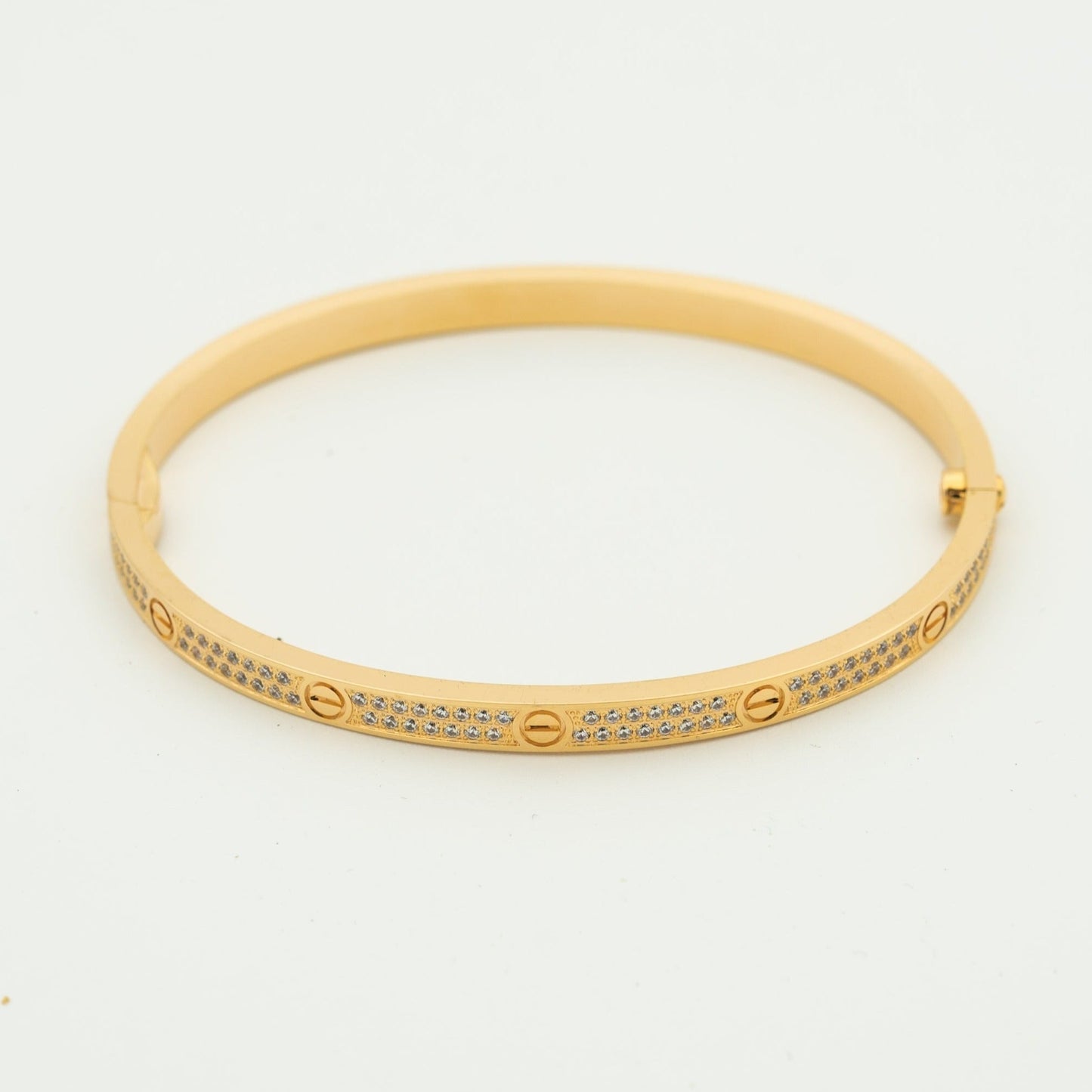 [Lunabriance]LOVE BRACELET 3.65MM DIAMOND-PAVED