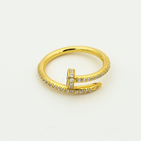 [Lunabriance]JUSTE RING 1.8MM GOLD DIAMONDS