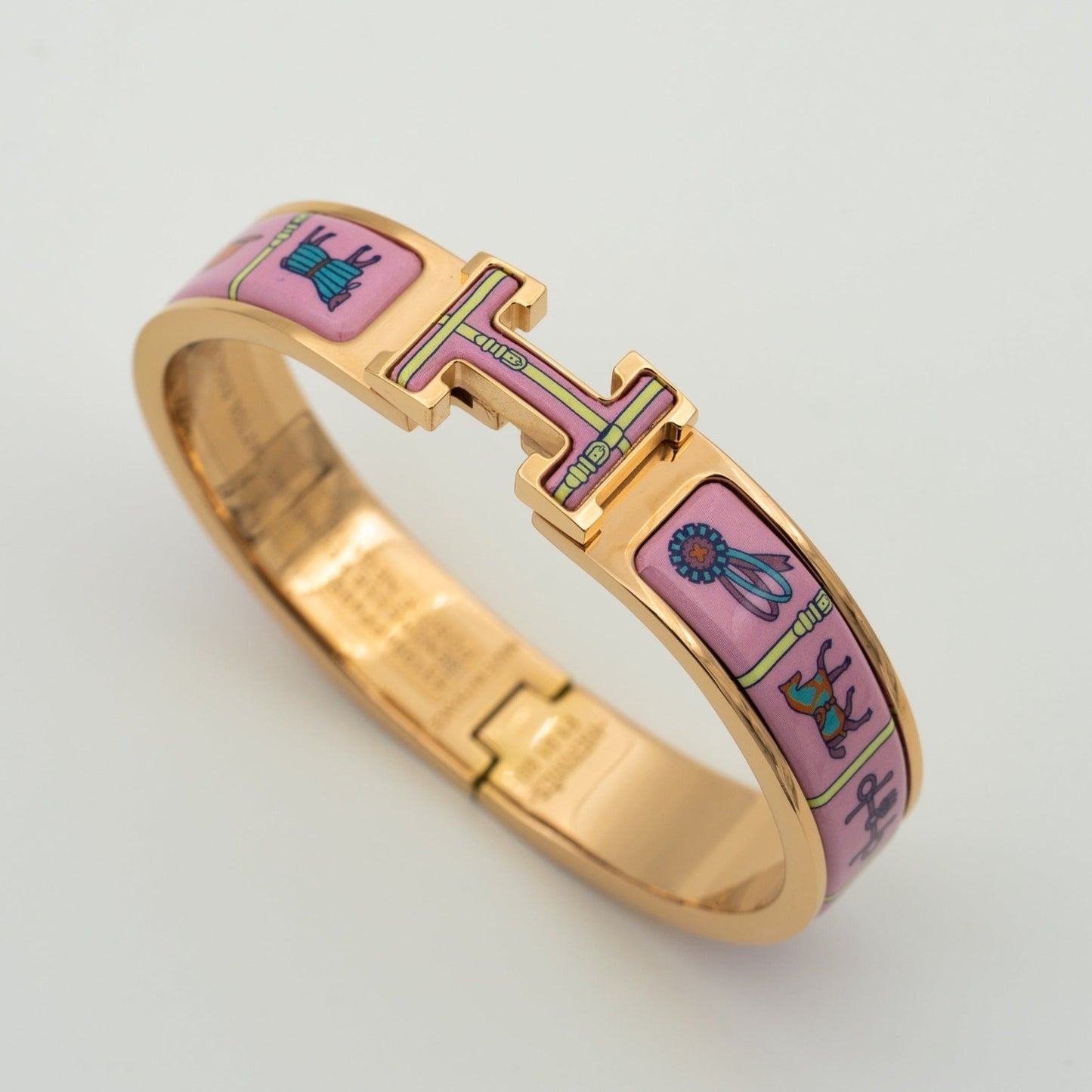 [Lunabriance]H PINK GOLD BRACELET PINK CERAMIC