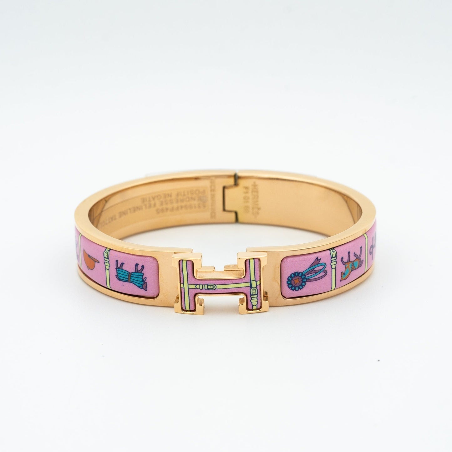 [Lunabriance]H PINK GOLD BRACELET PINK CERAMIC