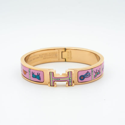 [Lunabriance]H PINK GOLD BRACELET PINK CERAMIC