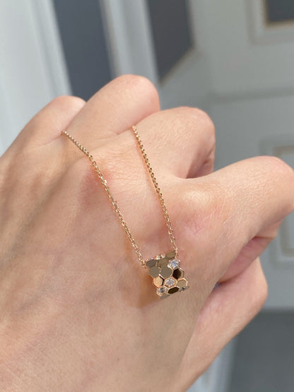 [Lunabriance]BEE LOVE DIAMOND NECKLACE