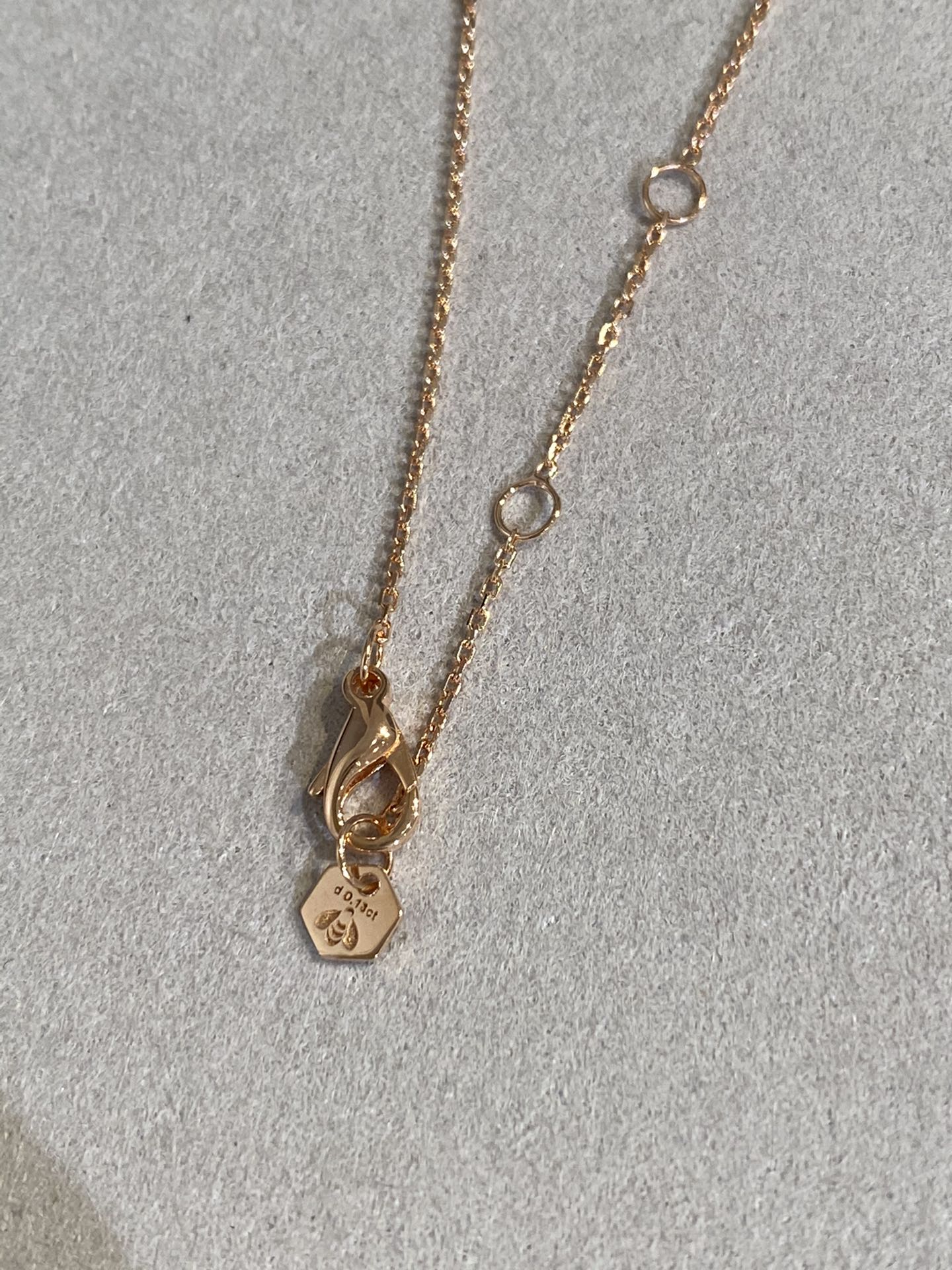 [Lunabriance]BEE LOVE DIAMOND NECKLACE