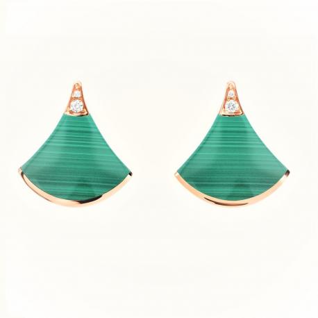 [Luna Brilliance]DIVAS DREAM EARRINGS PINK GOLD