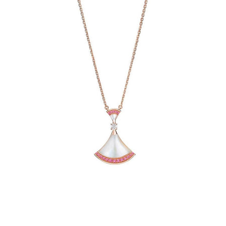 [Luna Brilliance]DREAM NECKLACE MOP PINK DIAMOND