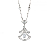 [Luna Brilliance]DREAM NECKLACE WHITE DIAMOND SILVER