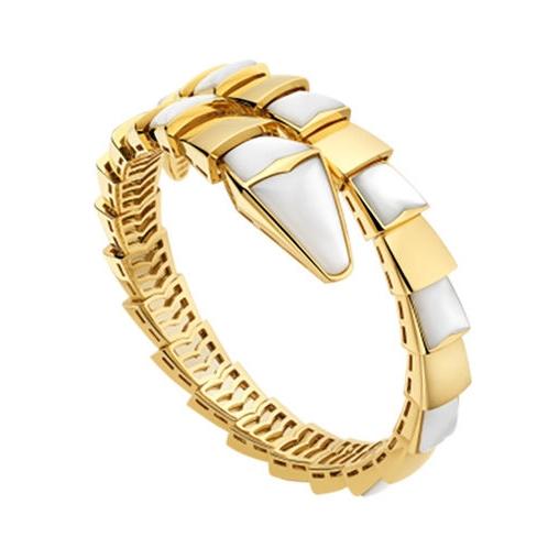 [Luna Brilliance]SERPENTI BRACELET MOP GOLD