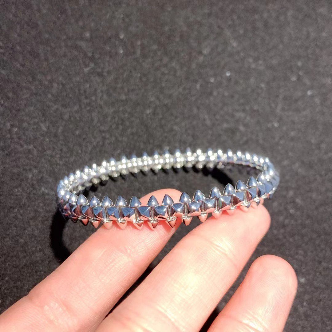 [Lunabriance]CLASH SILVER BRACELET