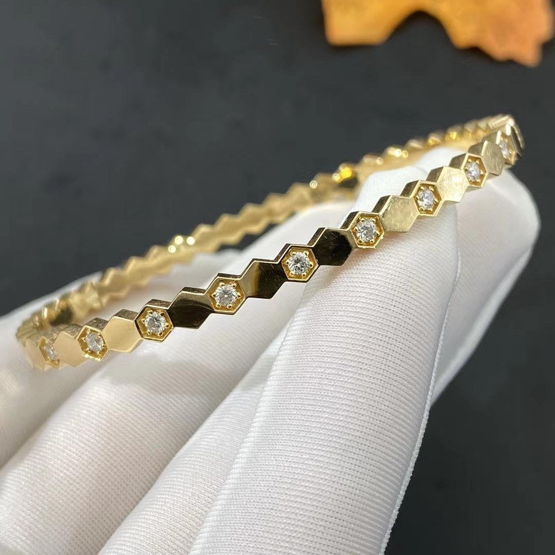 [Lunabriance]BEE LOVE GOLD DIAMOND BRACELET