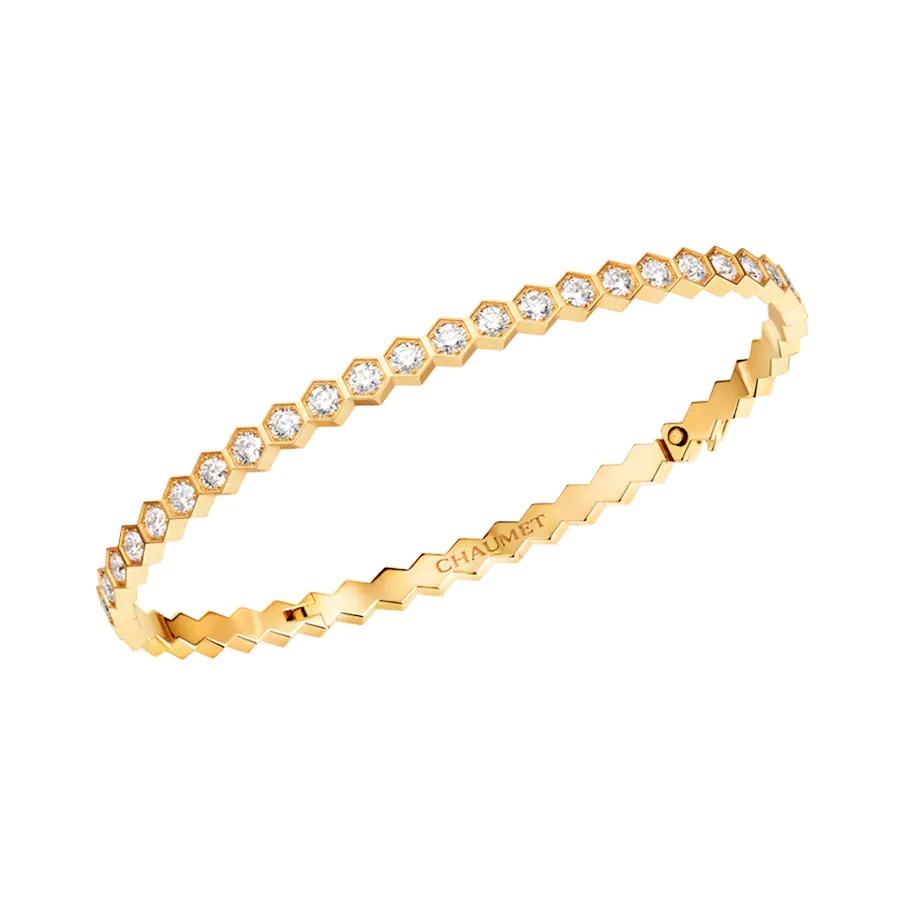 [Lunabriance]BEE LOVE GOLD BRACELET FULL DIAMOND