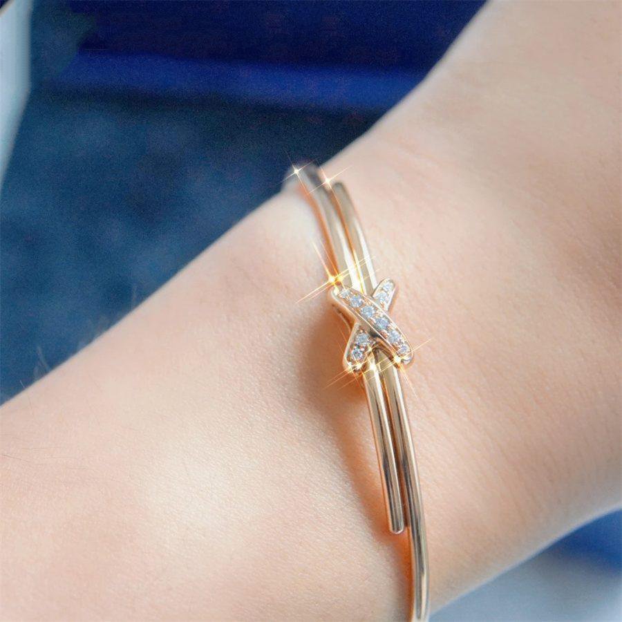 [Lunabriance]JEUX DE BRACELET PINK GOLD DIAMONDS