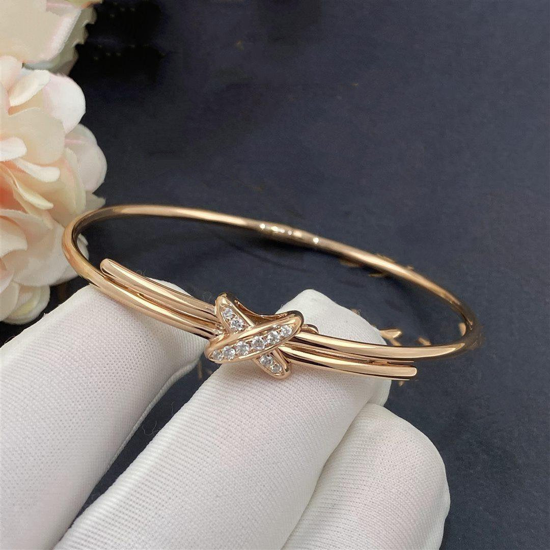 [Lunabriance]JEUX DE BRACELET PINK GOLD DIAMONDS