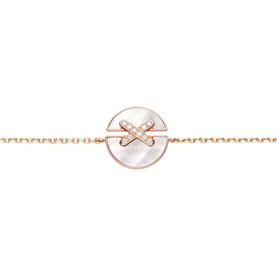 [Lunabriance]JEUX DE BRACELET MOP PINK GOLD DIAMONDS