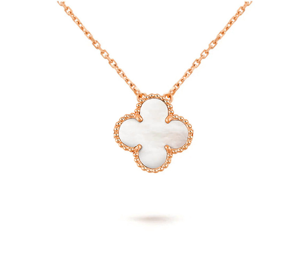 [Luna Brilliance]CLOVER 15MM SINGLE FLOWER NECKLACE COLLECTION