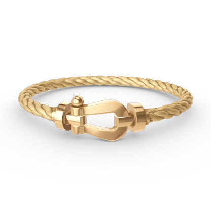 [Lunabriance]FORCE LARGE HORSESHOE NO DIAMOND BRACELET GOLD