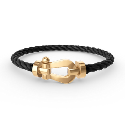 [Lunabriance]FORCE LARGE HORSESHOE NO DIAMOND BRACELET GOLD