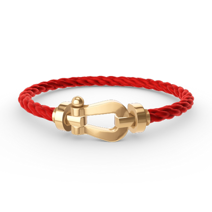 [Lunabriance]FORCE LARGE HORSESHOE NO DIAMOND BRACELET GOLD