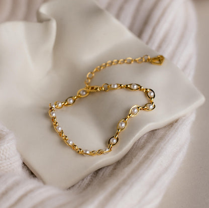 Eternity Pearl Bracelet