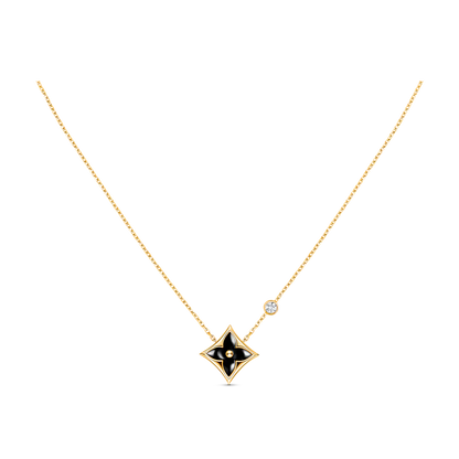 [Lunabriance]STAR BLACK MOP NECKLACE