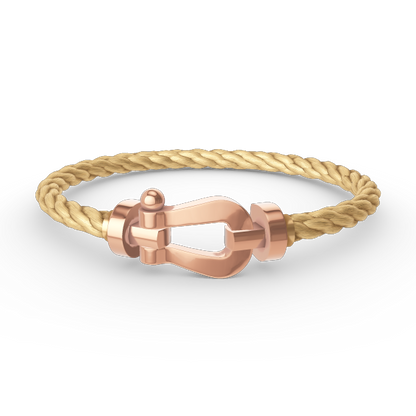 [Lunabriance]FORCE LARGE HORSESHOE NO DIAMOND BRACELET ROSE GOLD