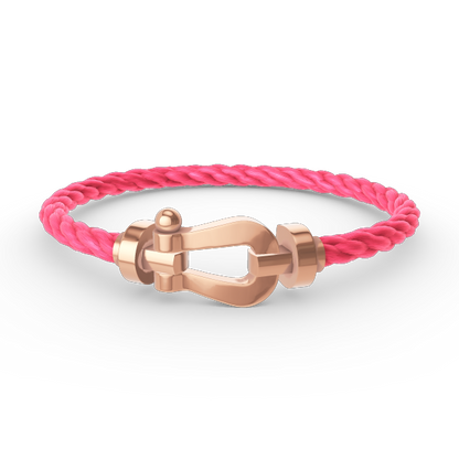 [Lunabriance]FORCE LARGE HORSESHOE NO DIAMOND BRACELET ROSE GOLD