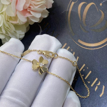 [Lunabriance]FRIVOLE GOLD FLOWER BRACELET