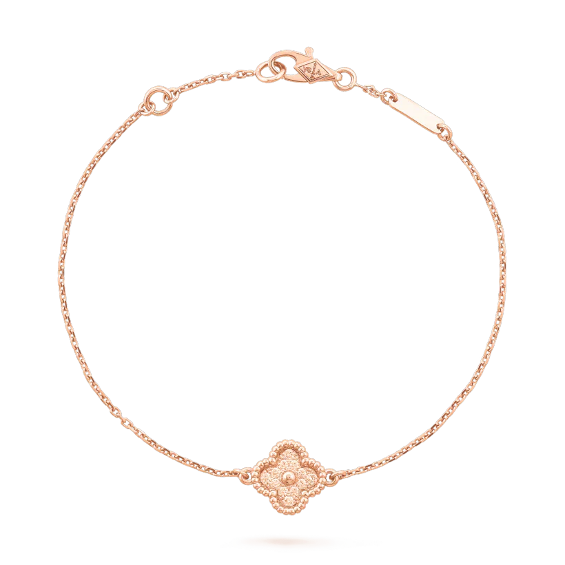 [Lunabriance]CLOVER SINGLE FLOWER BRACELET