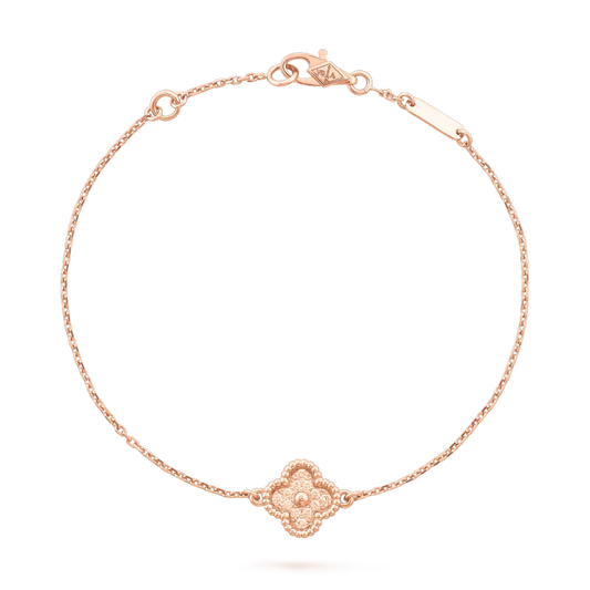 [Lunabriance]CLOVER SINGLE FLOWER BRACELET