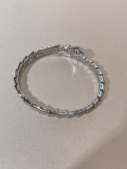 [Lunabriance]SERPENTI VIPER SILVER BRACELET