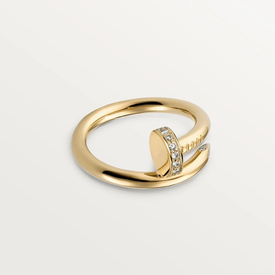 [Luna Brilliance]JUSTE RING 2.65MM GOLD DIAMOND
